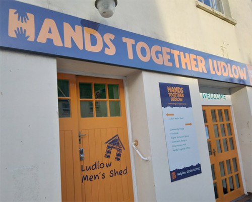 Charity giving community a helping hand creates a 